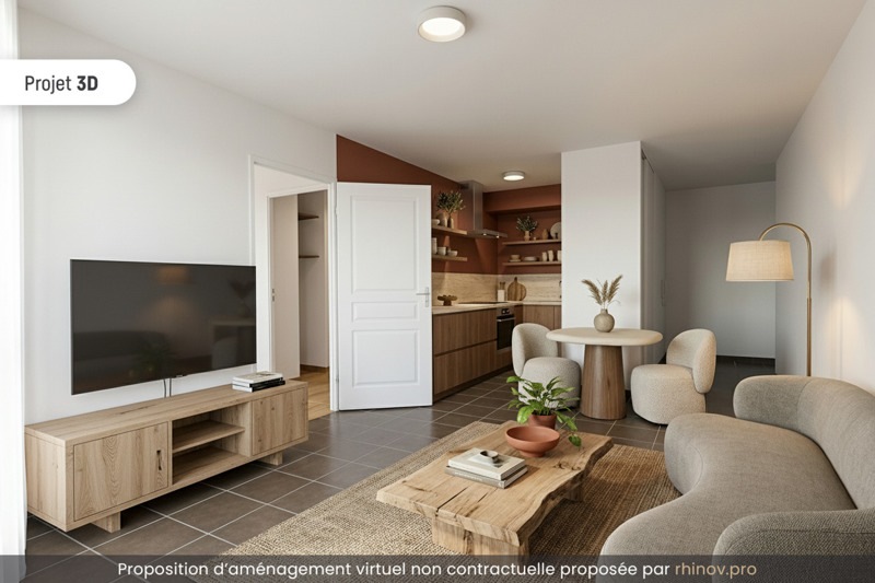 Vente Appartement LE HAILLAN - 2 pièces -46 m² - (33185)