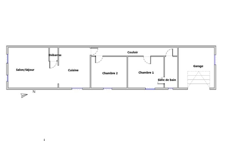 Vente Maison TOULOUSE - 3 pièces -79 m² - (31500)