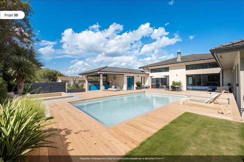 Vente Maison CASTRES GIRONDE - 7 pièces -218 m² - (33640)