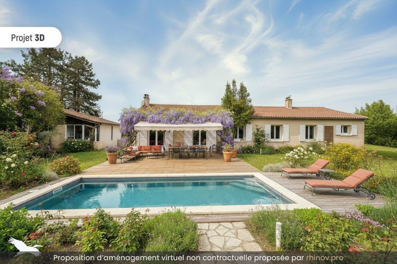 Vente Maison LA BREDE - 7 pièces -187 m² - (33650)