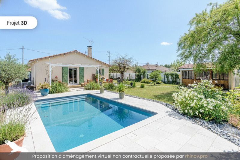Vente Maison AYGUEMORTE LES GRAVES - 5 pièces -118 m² - (33640)