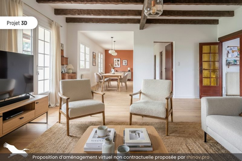Vente Maison LEOGNAN - 7 pièces -143 m² - (33850)