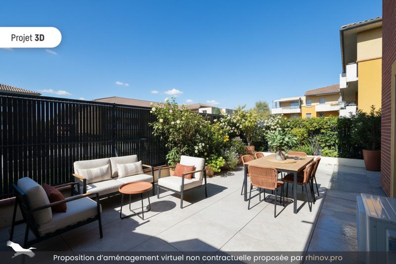 Vente Appartement TOULOUSE - 3 pièces -52 m² - (31200)