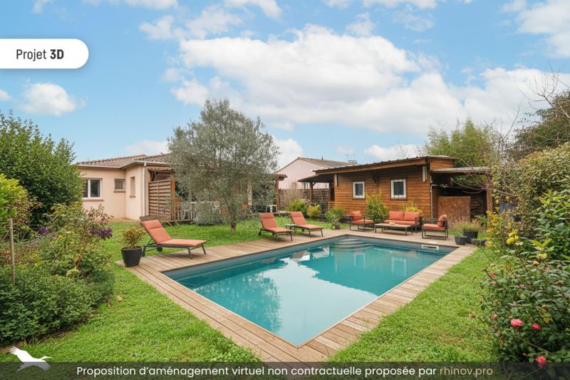 Vente Maison AUCAMVILLE - 4 pièces -90 m² - (31140)