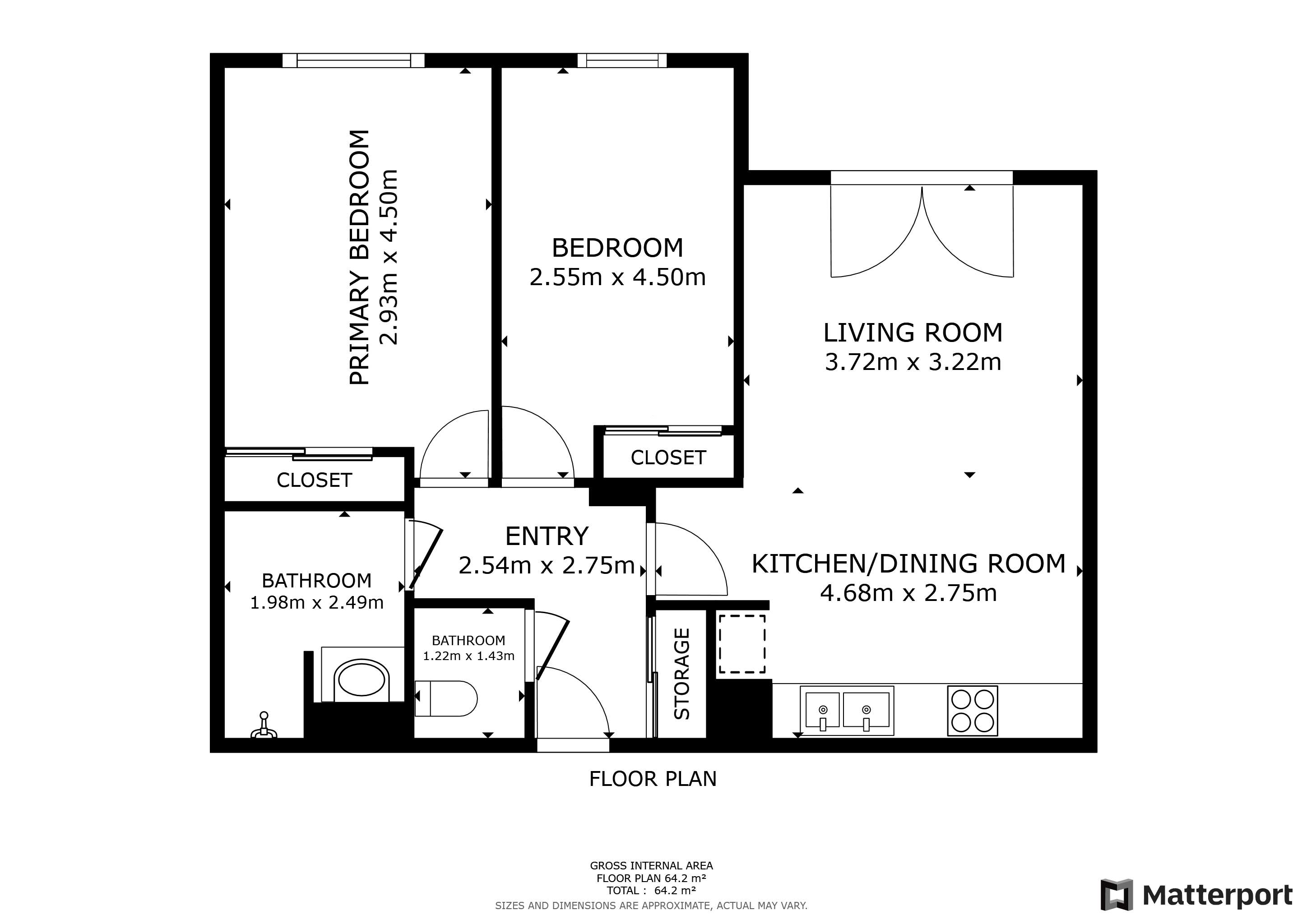 Vente Appartement PESSAC - 3 pièces - 63 m² - (33600)