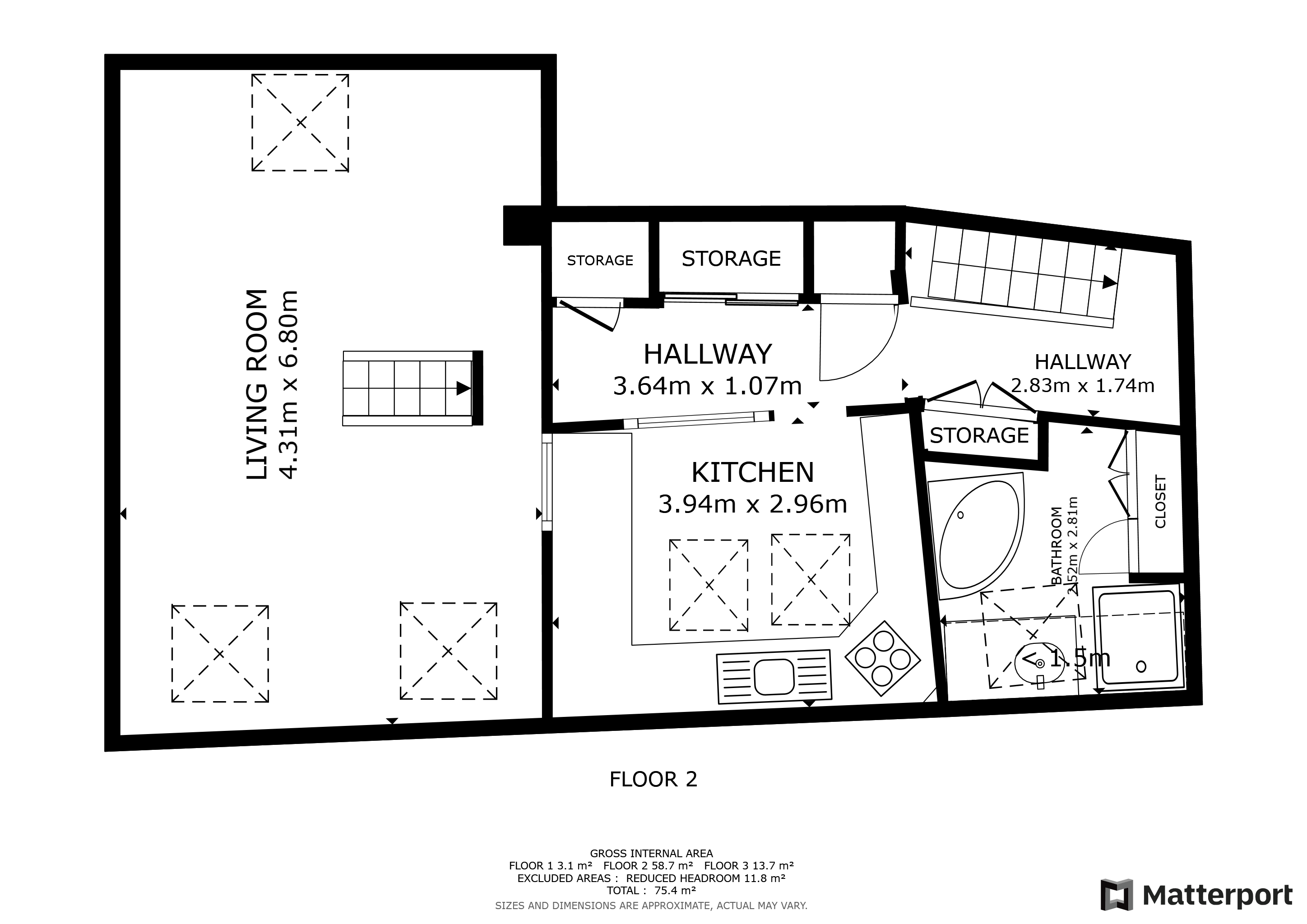 Vente Appartement ST LEU LA FORET - 1 pièce - 50 m² - (95320)