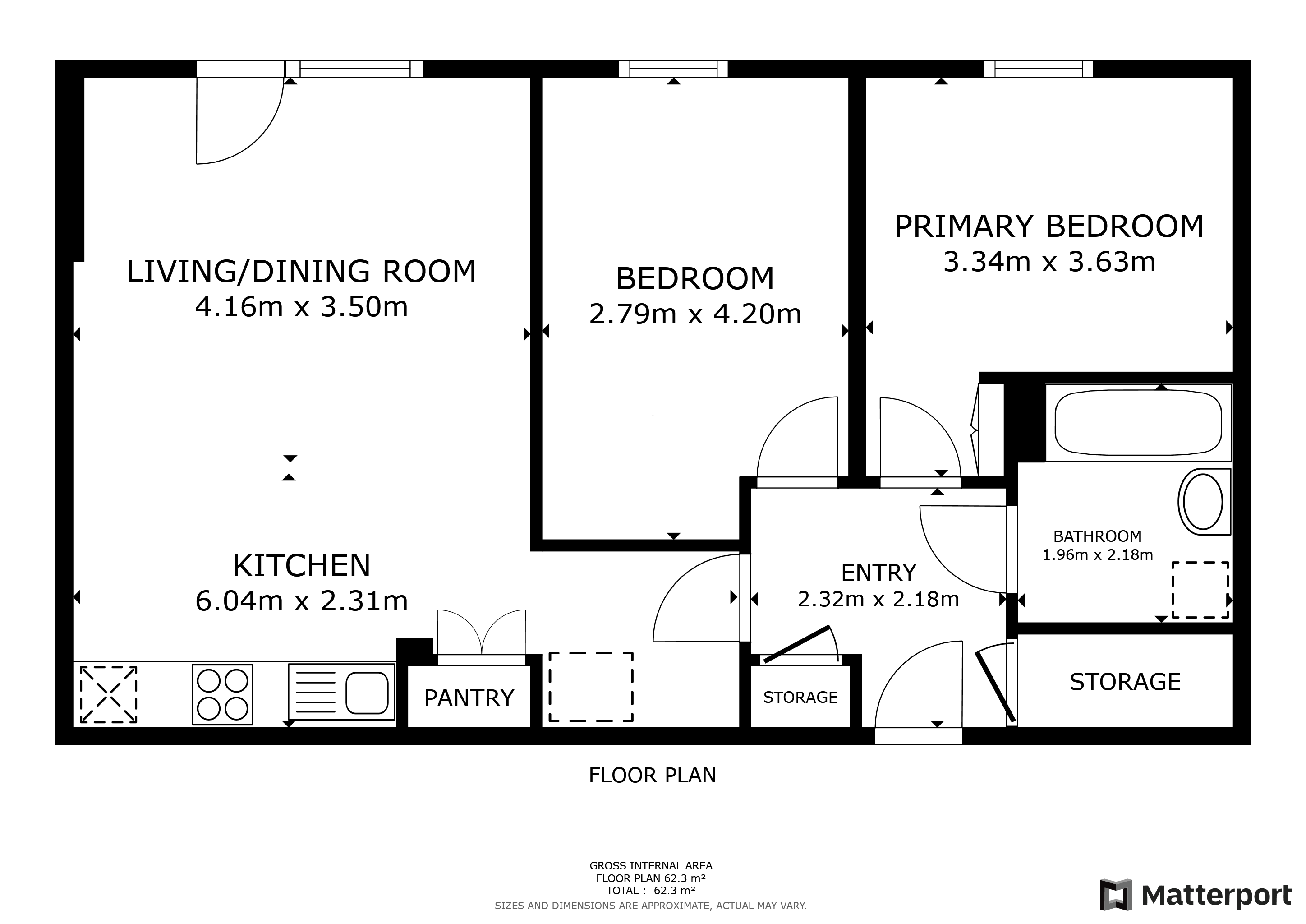 Vente Appartement ARGENTEUIL - 3 pièces - 59 m² - (95100)