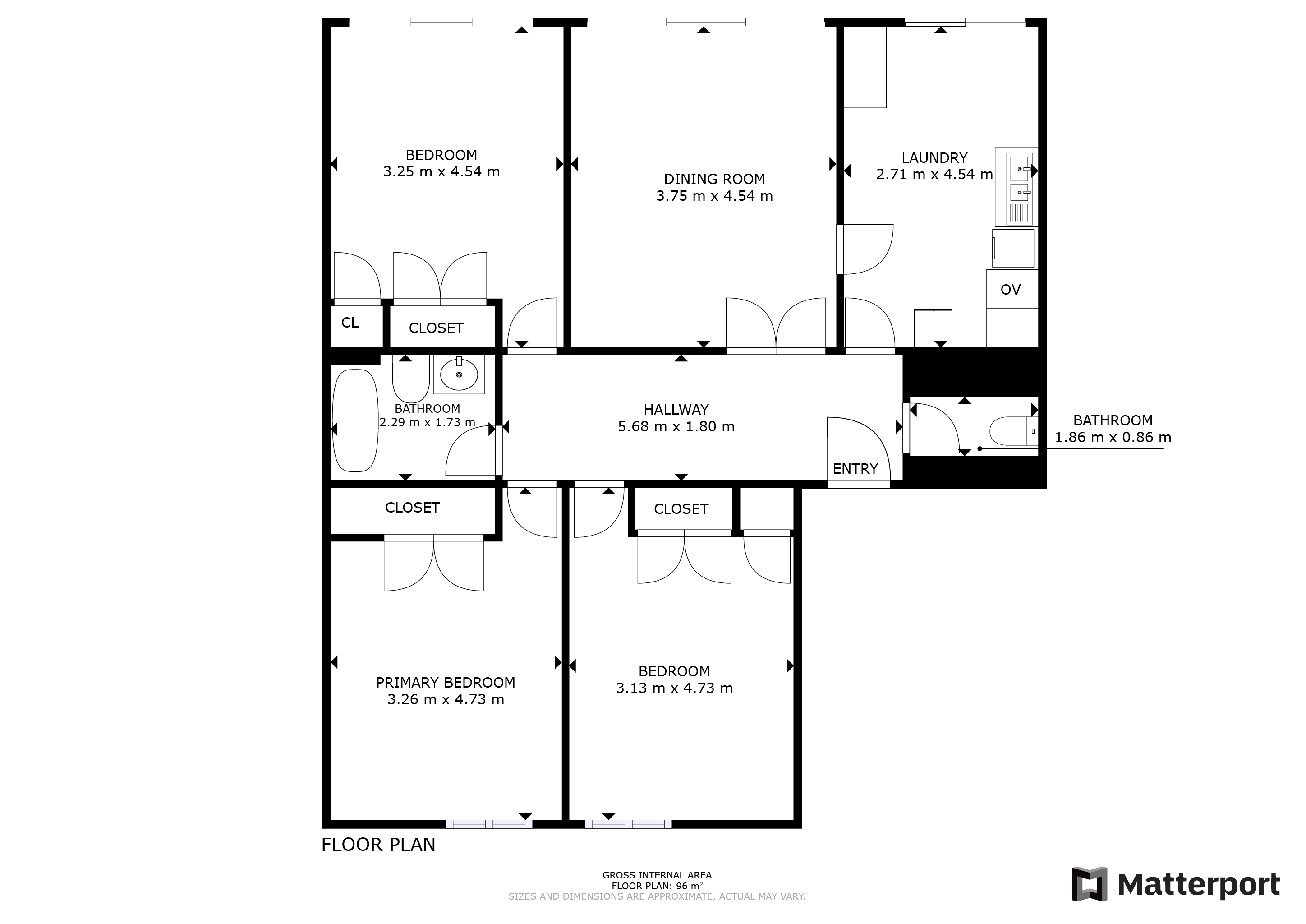 Vente Appartement MERIGNAC - 4 pièces - 92 m² - (33700)