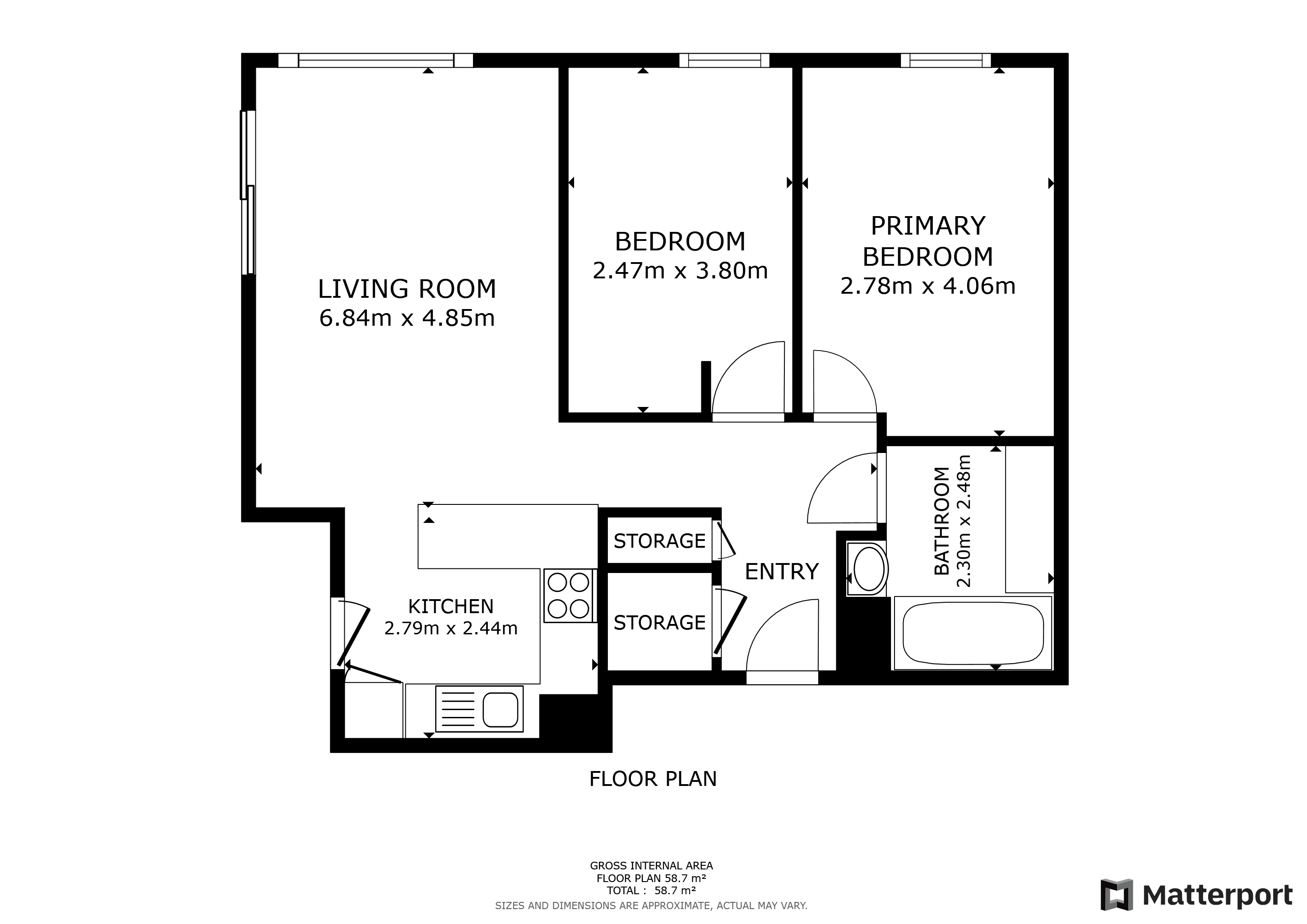 Vente Appartement ST GRATIEN - 3 pièces - 56 m² - (95210)