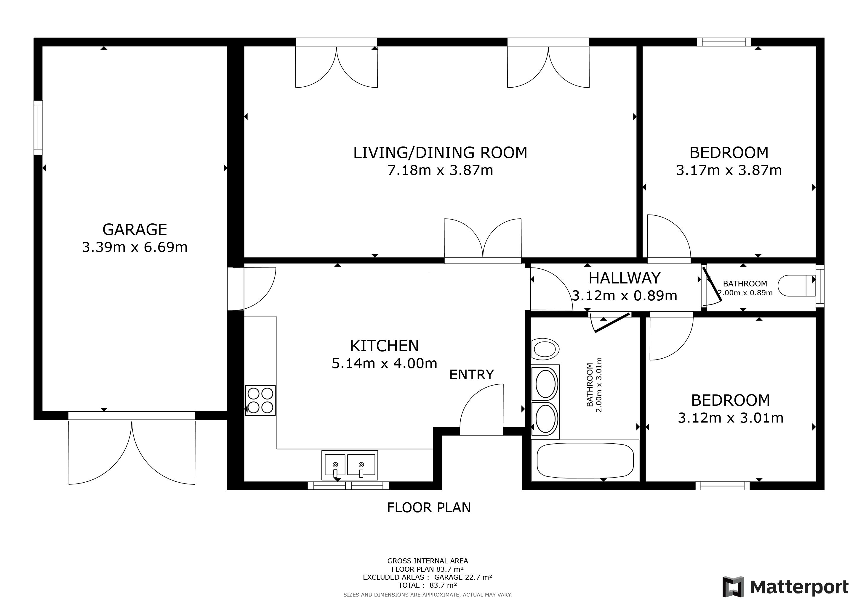 Vente Maison GRAYAN ET L HOPITAL - 3 pièces - 80 m² - (33590)