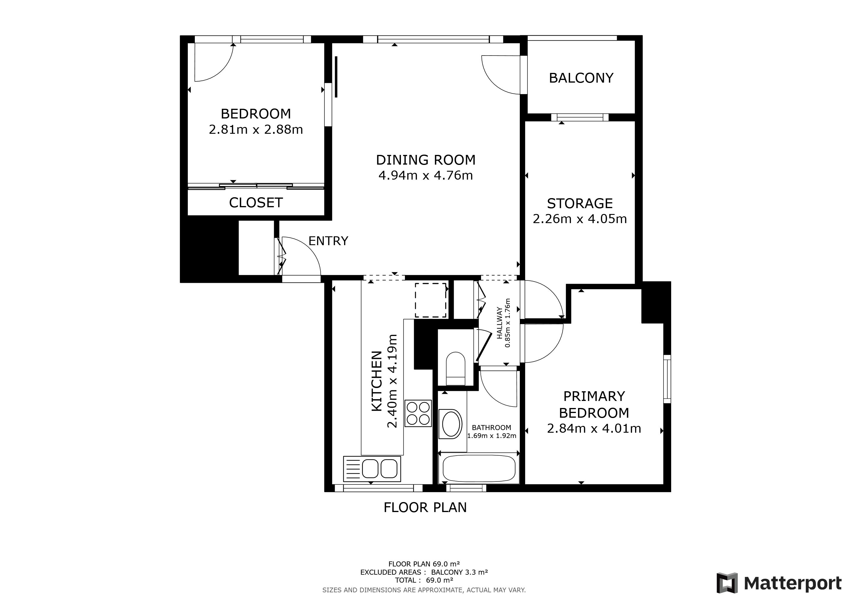 Vente Appartement L ISLE ADAM - 4 pièces - 63 m² - (95290)
