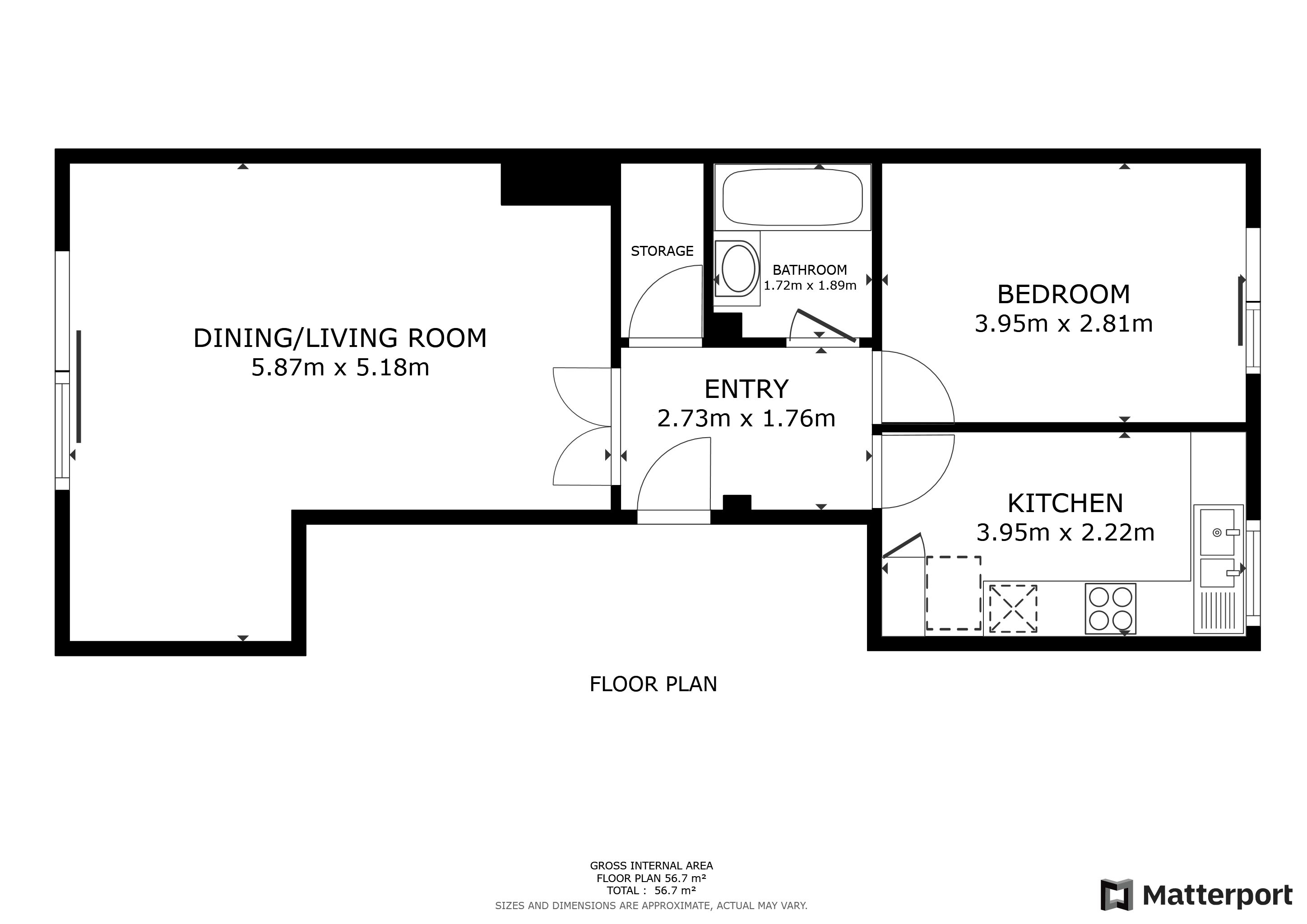 Vente Appartement COLOMBES - 2 pièces - 54 m² - (92700)