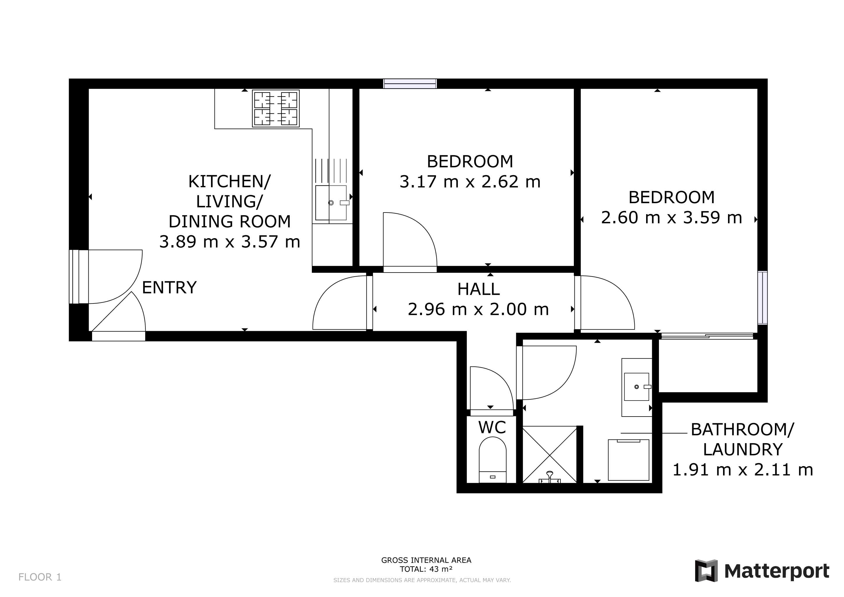 Vente Appartement VIEUX BOUCAU LES BAINS - 3 pièces - 41 m² - (40480)