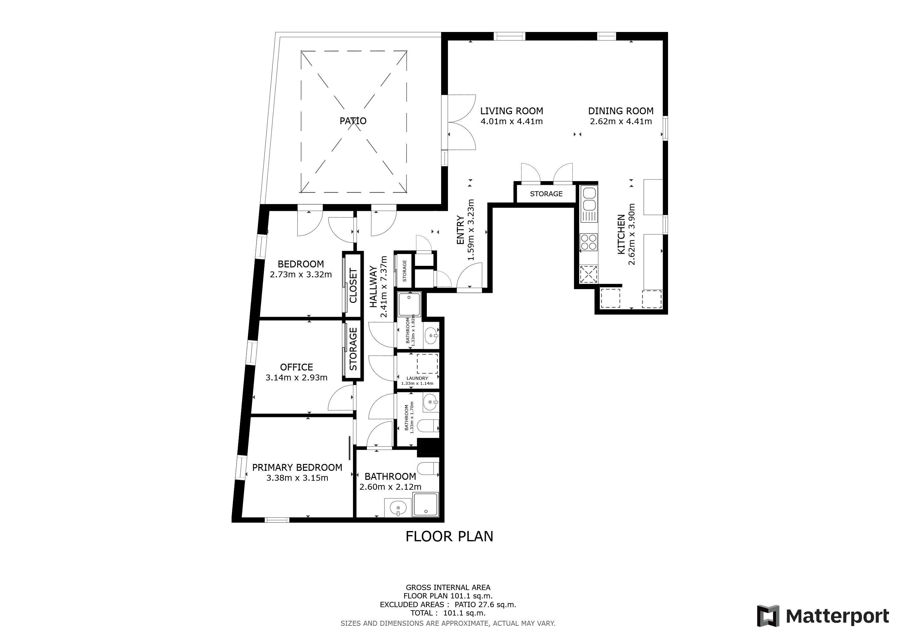 Vente Appartement VILLEURBANNE - 4 pièces - 97 m² - (69100)
