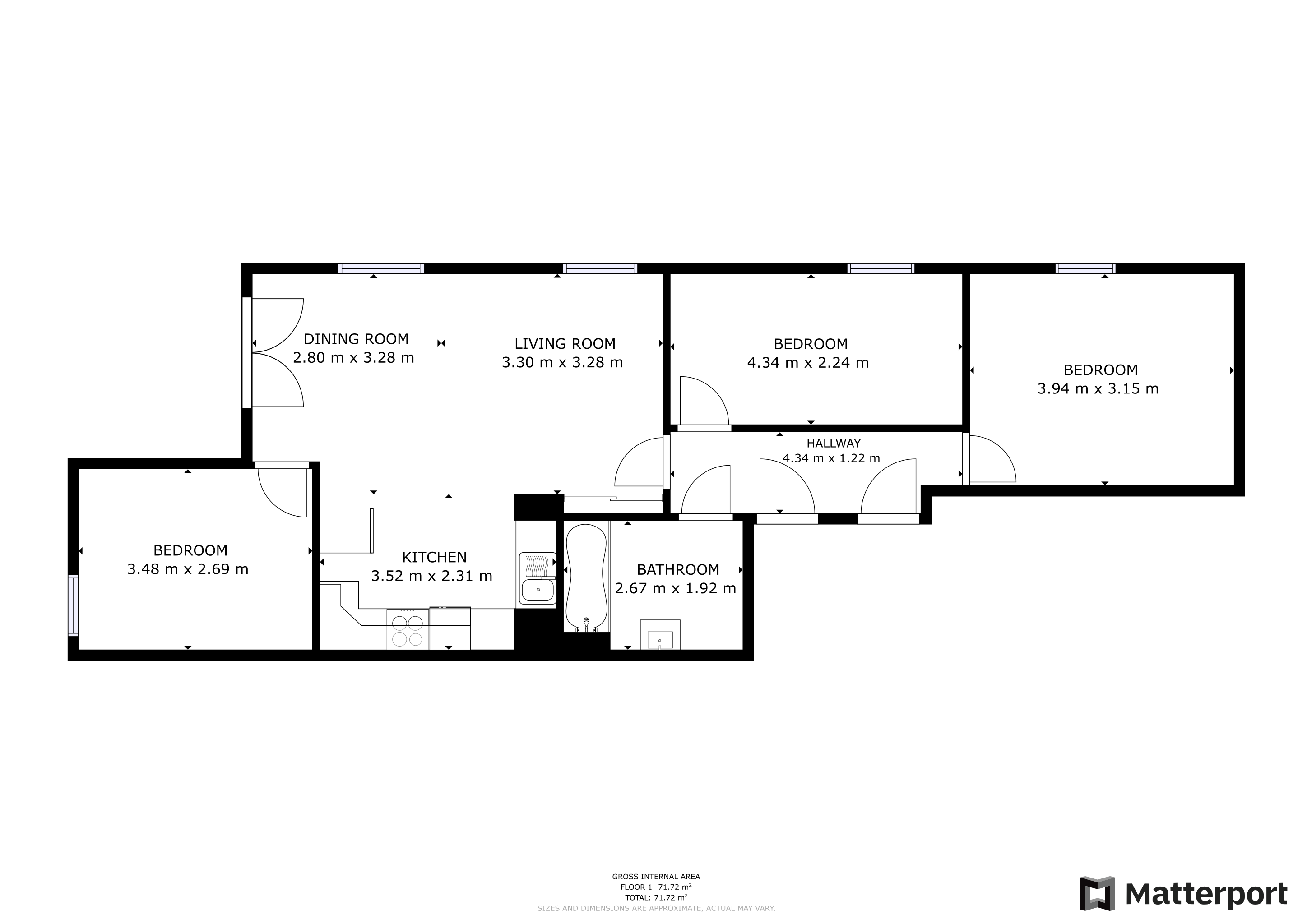 Vente Appartement ST HERBLAIN - 4 pièces - 72 m² - (44800)