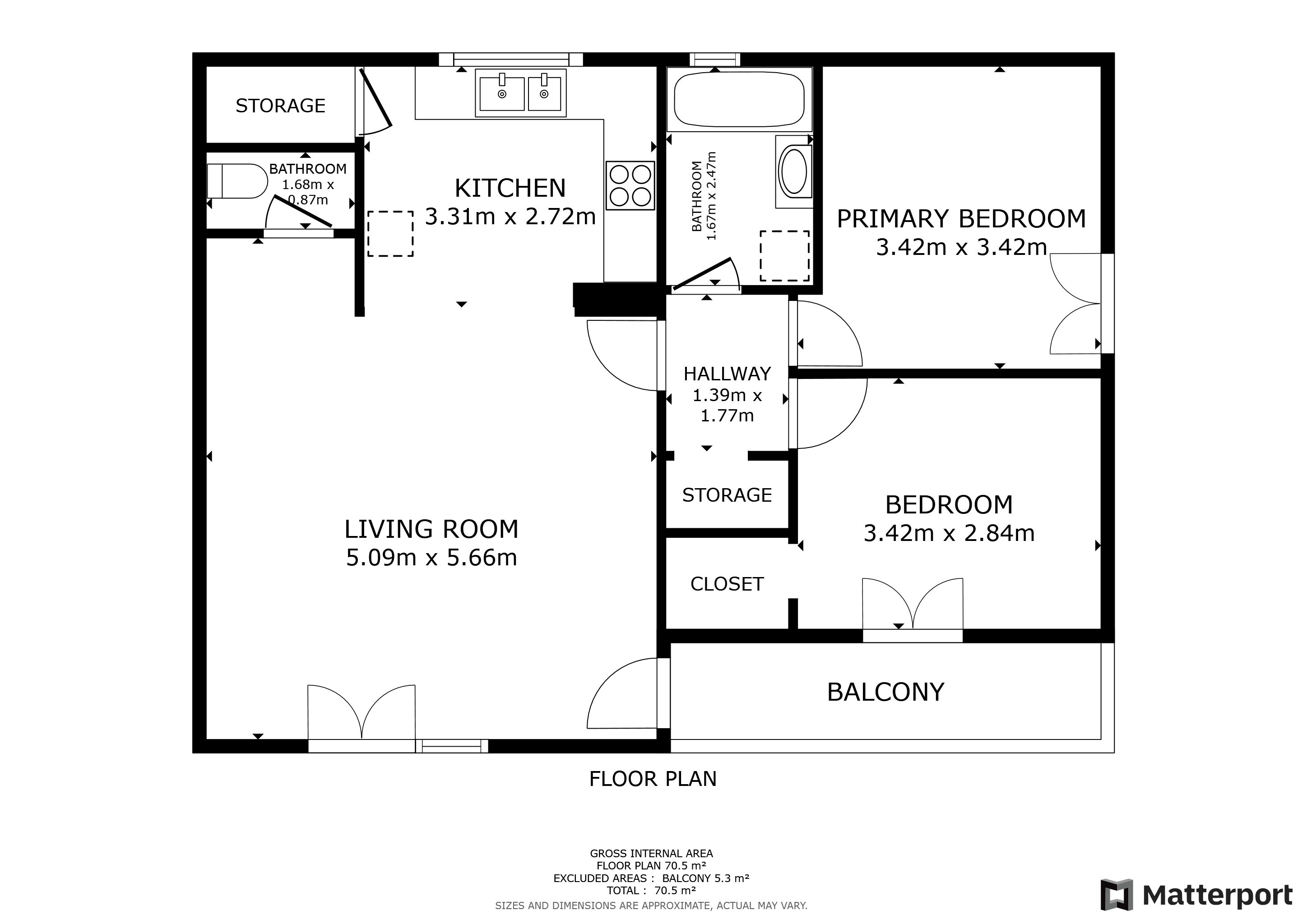 Vente Appartement BRUGES - 3 pièces - 67 m² - (33520)