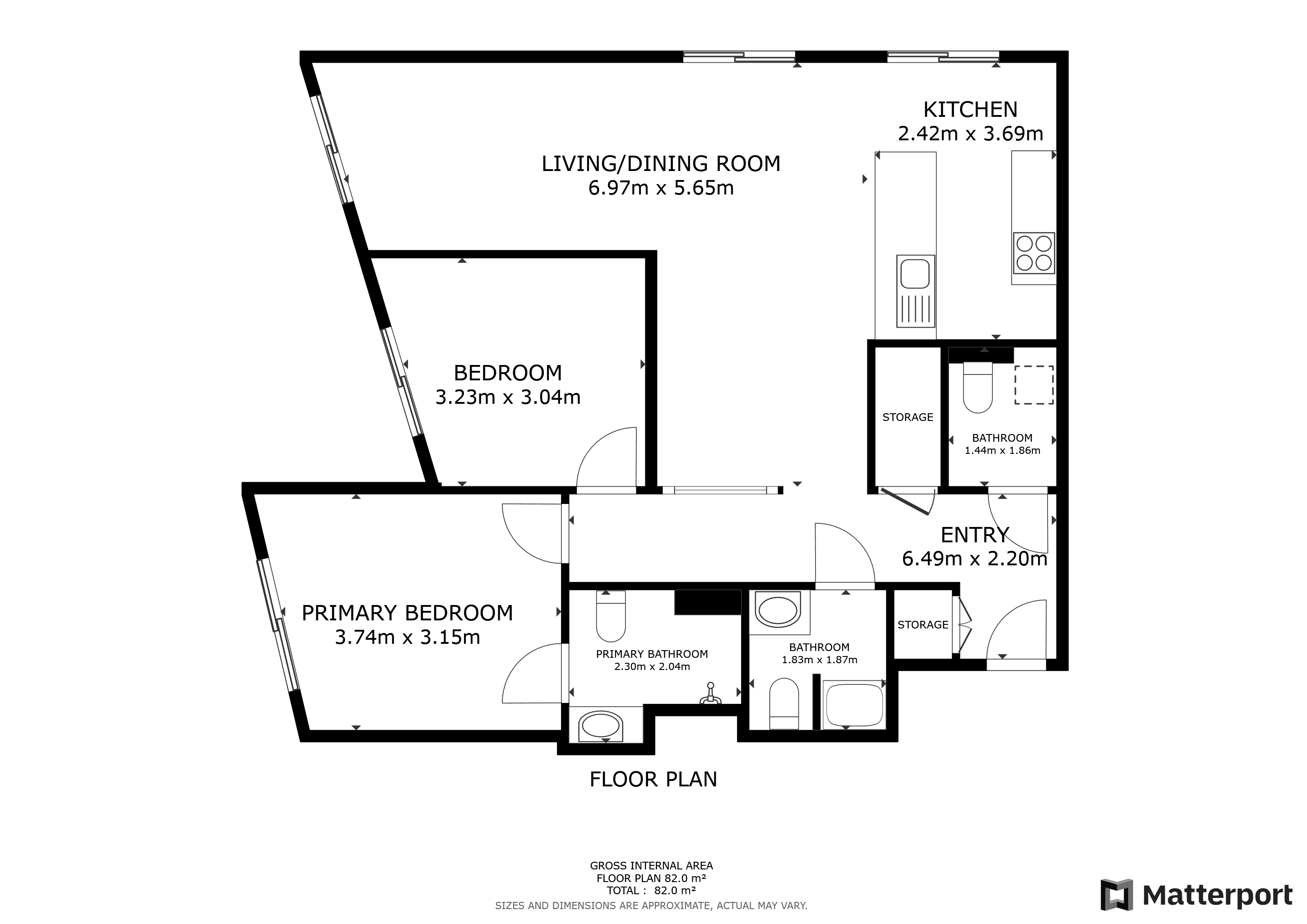 Vente Appartement BORDEAUX - 3 pièces - 78 m² - (33100)